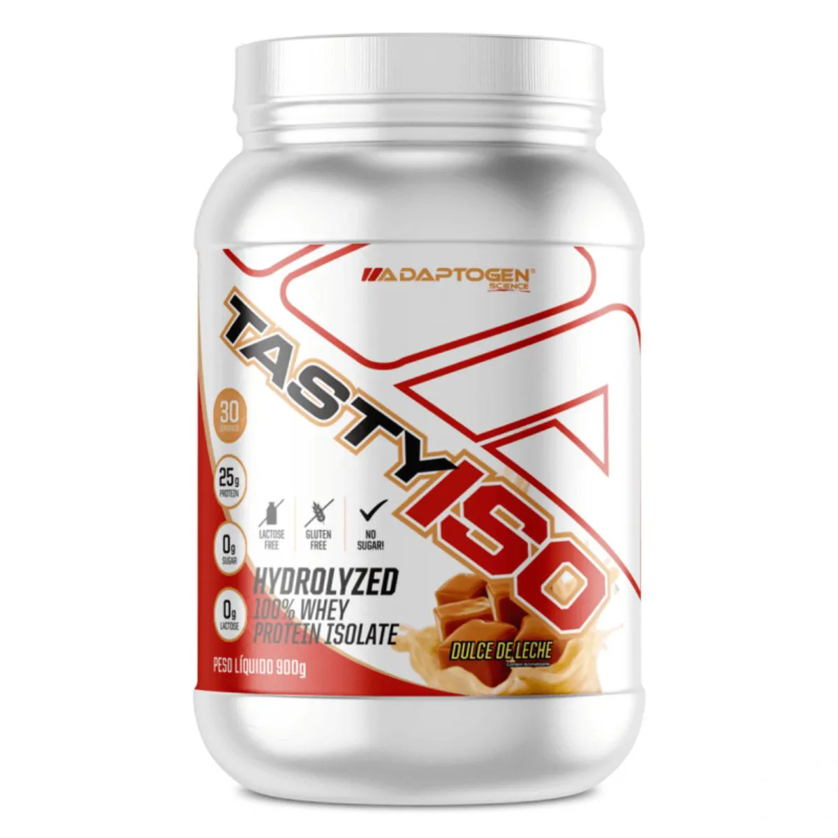 Tasty Iso Pote 900g Adaptogen - Dulce de Leche
