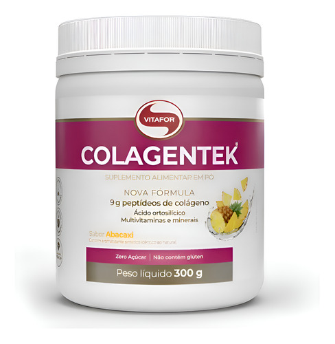 Colagentek 300g Vitafor - Abacaxi