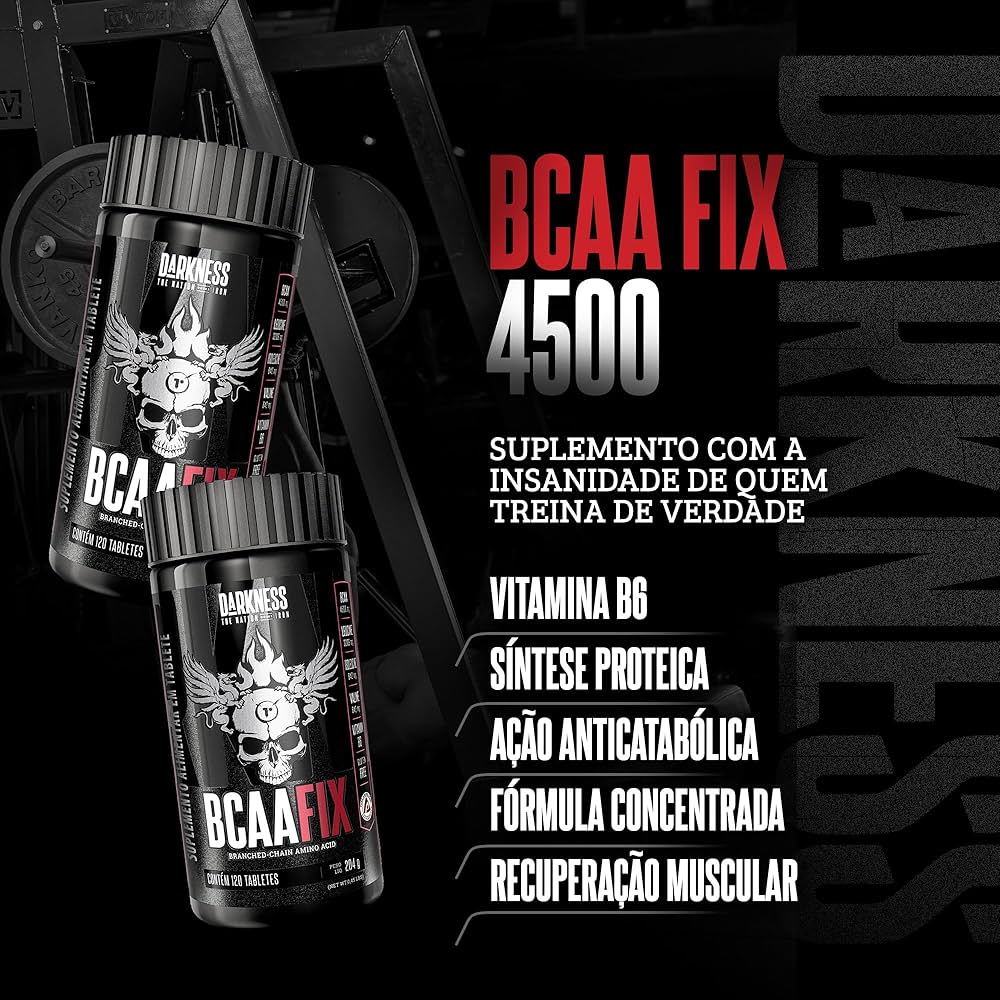 BCAA Fix 4500mg 120 Tabletes Darkeness