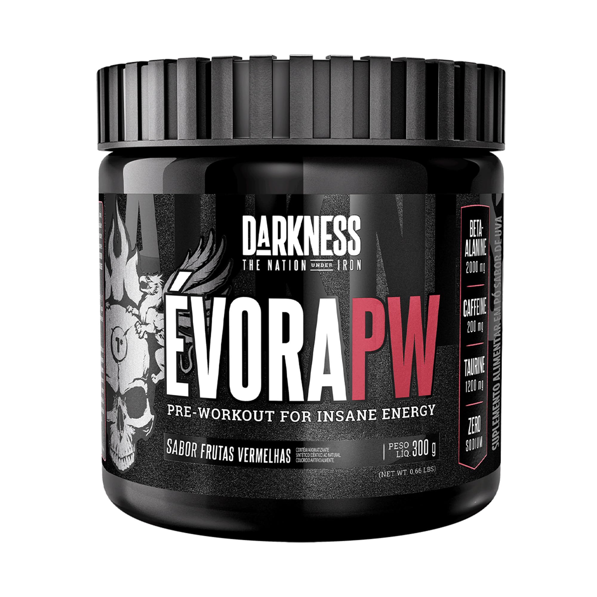 Pré Treino Evora Pw 300g Darkness