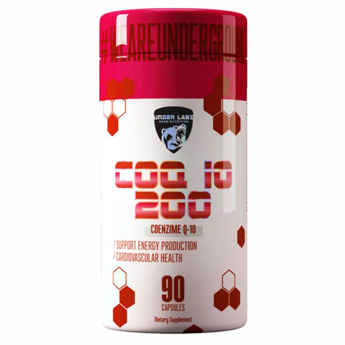 COQ 10 200mg Under Labz - 90 Capsulas