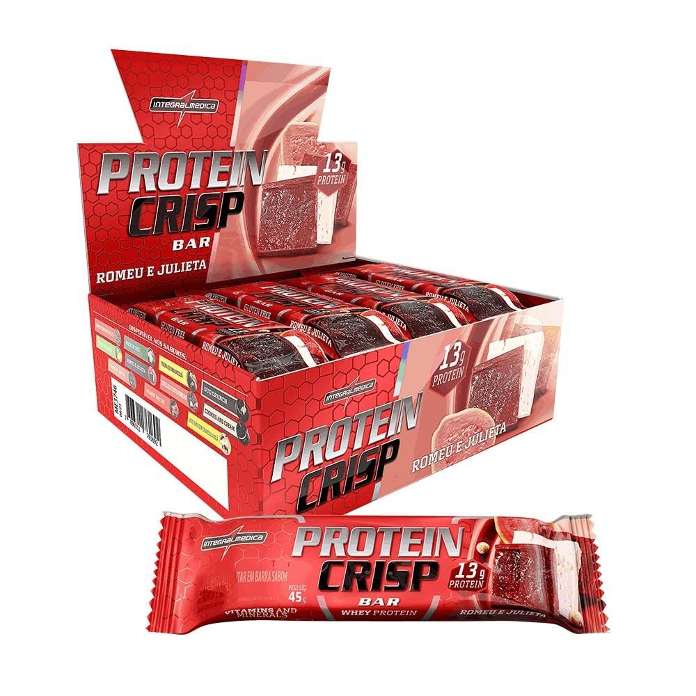 Crisp Bar 45g Display com 12un Integralmedica - Romeu e Julieta