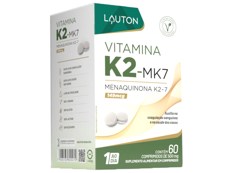 Vitamina K2 60 Caps Lauton Nutrition