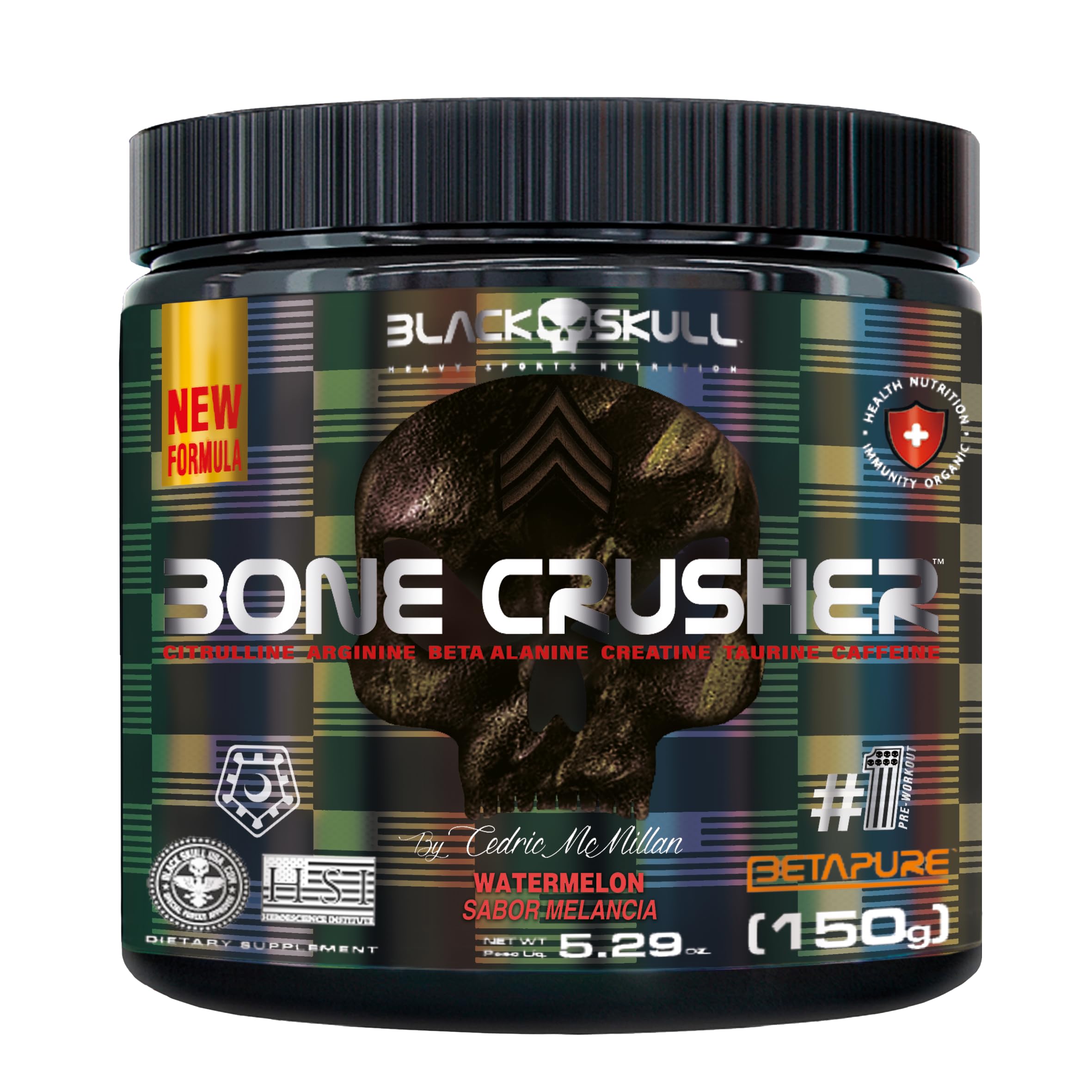 Foto de Bone Crusher 150g Black Skull - Watermelon