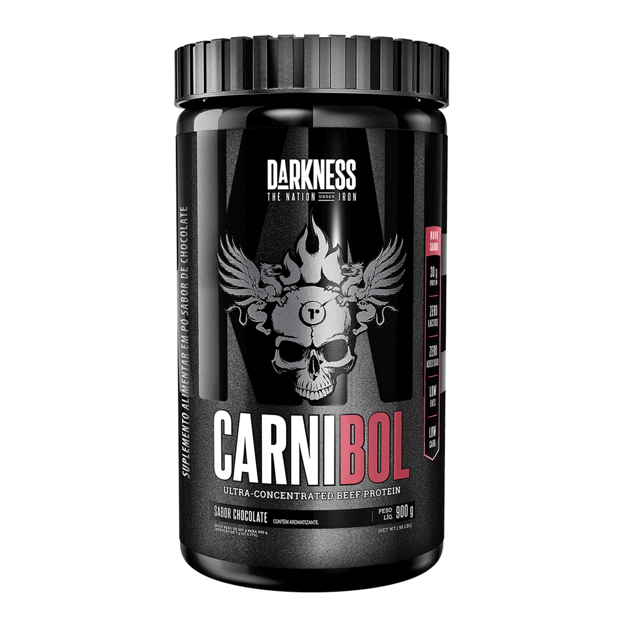 Carnibol Pote 900g Darkness - Chocolate