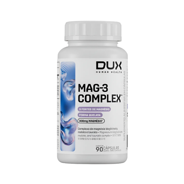 Mag-3 Complex 90 Capsulas Dux Nutrition