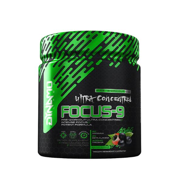 Focus-9 210g Dynamo Labz - Açaí Com Guaraná