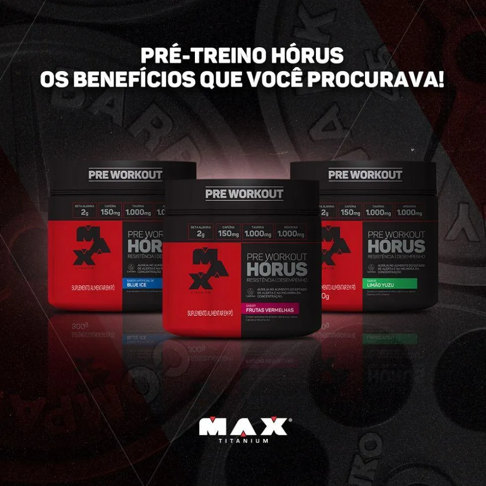 Pré Horus Pote 150g Max Titanium