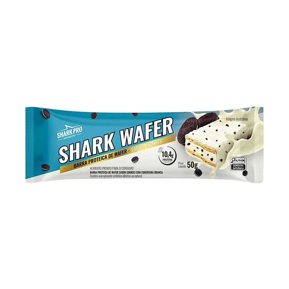 Shark Wafer Proteico 50g Cookies Shark Pro