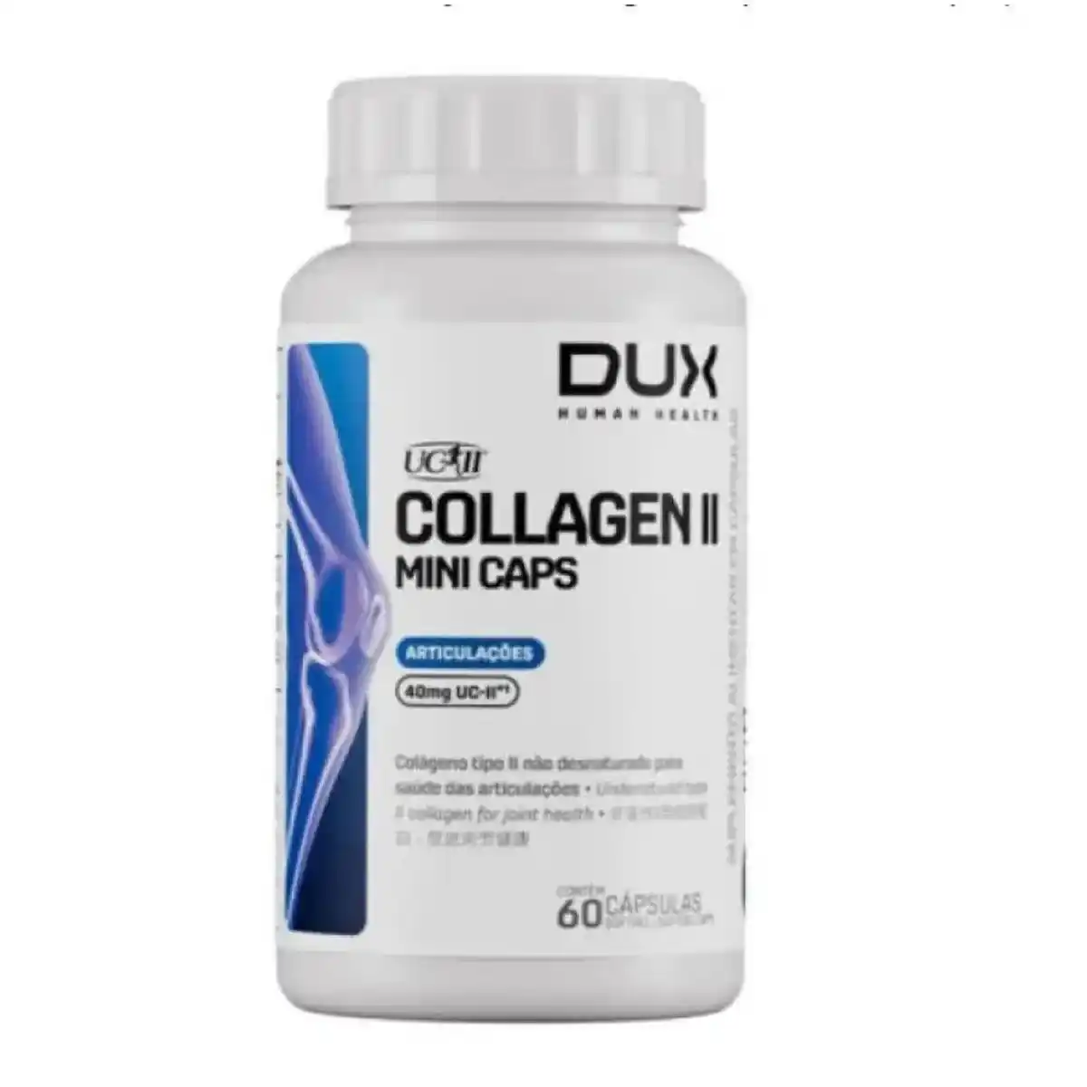Foto de Colágeno Tipo 2 Collagen Mini Caps Dux Nutrition - 60 Capsulas