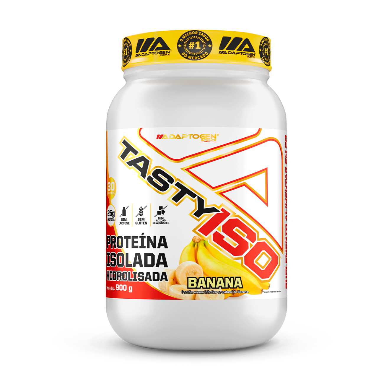 Tasty Iso Pote 900g Adaptogen - Banana Smoothie