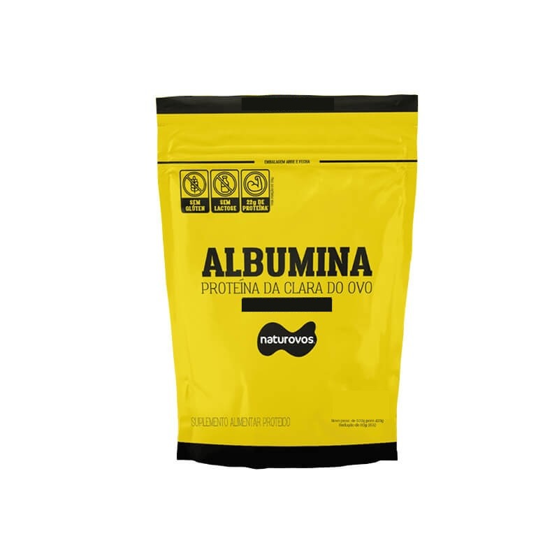 Albumina 1kg Naturovos - Mocaccino
