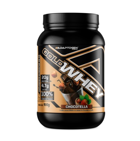 Gold Whey 900g Pote Adaptogen - Chocotella