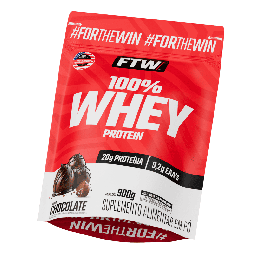 100% Whey Refil 900g Ftw