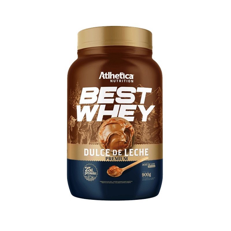 Best Whey Pote 900g Atlhetica Nutrition - Dulce de Leche Premium