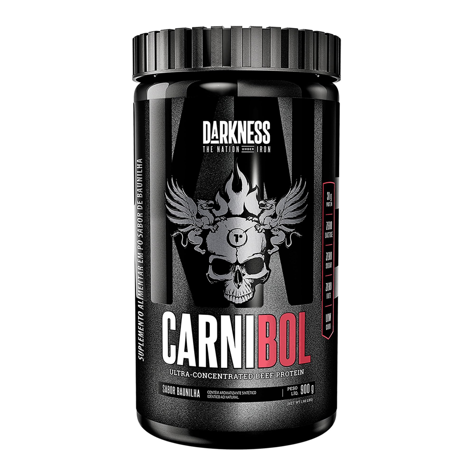 Foto de Carnibol Pote 900g Darkness - Baunilha