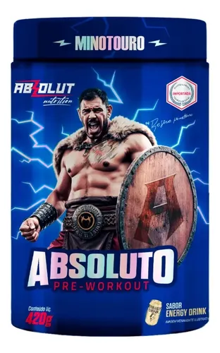 Pre Treino Absoluto 420g Absolut Nutrition - Energy