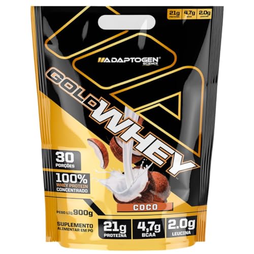 Gold Whey 900g Refil Adaptogen - Coco