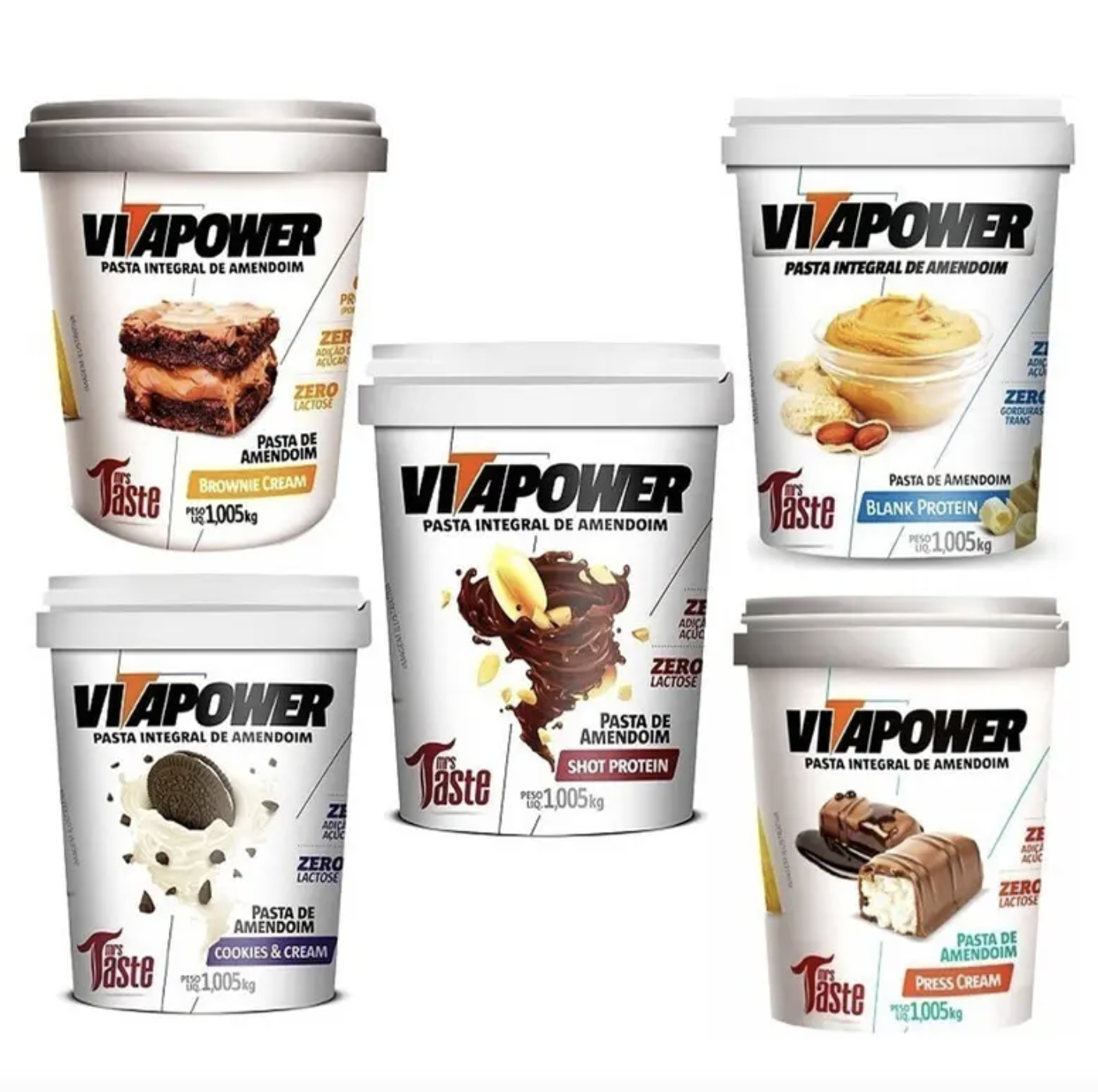 Pasta VitaPower Integral 1,005Kg Vitafor