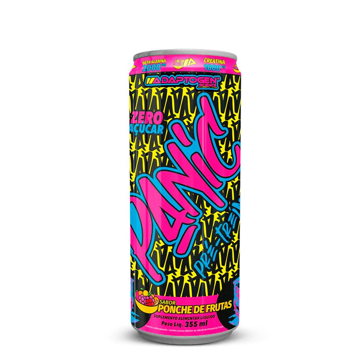 Panic Energy 355ml Adaptogen - Ponche de Frutas