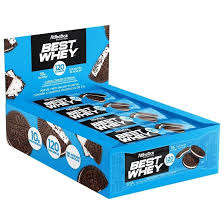 Best Whey Bar 33g Display Com 12un Atlhetica Nutrition - Cookies Cream
