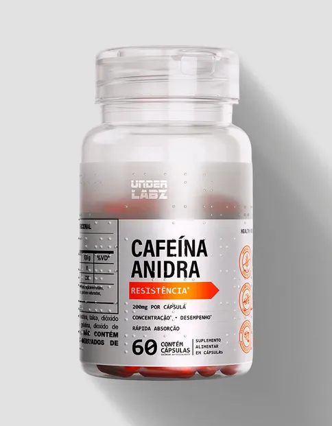 Cafeína Anidra 60 Capsulas Clinical Series Under Labz