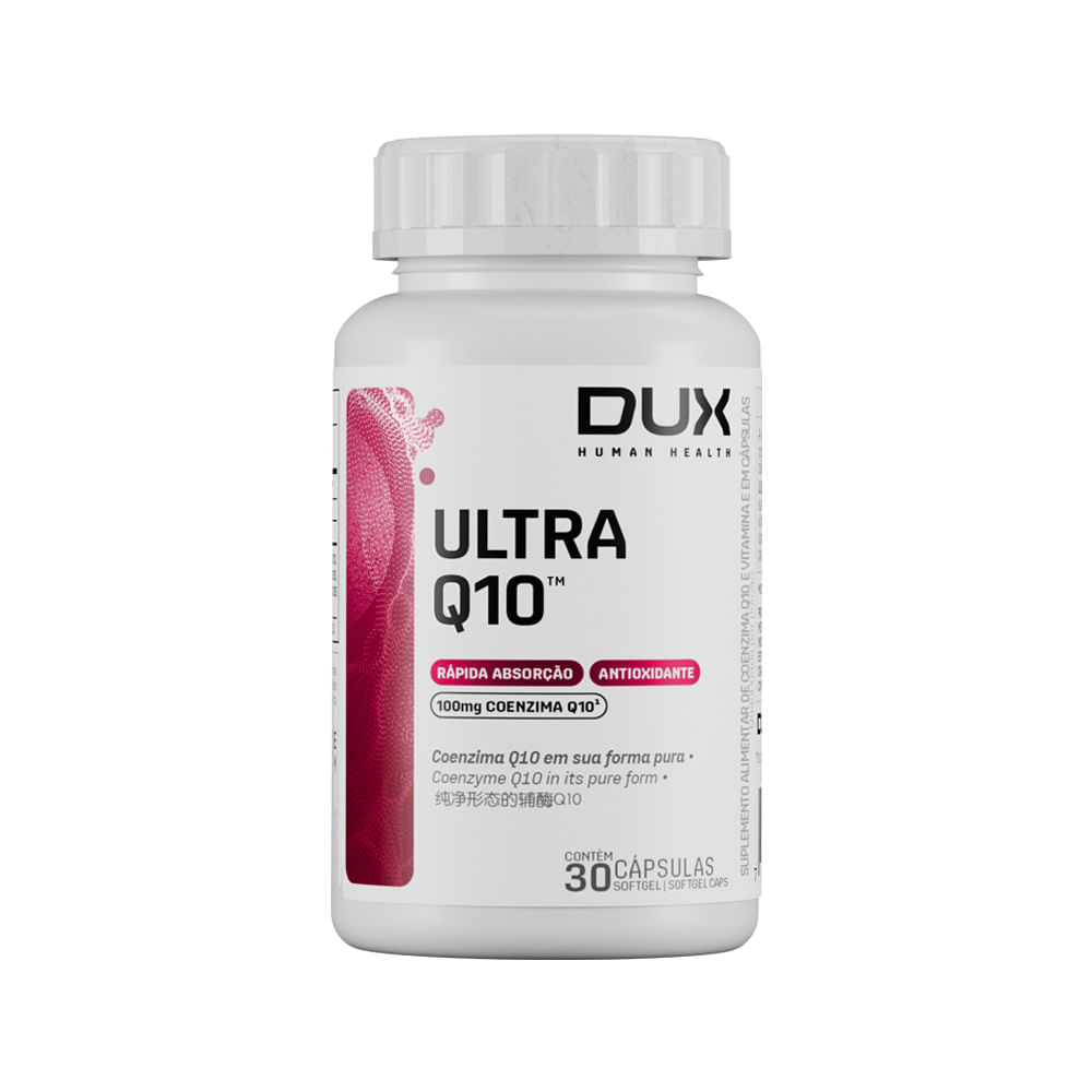 Foto de Ultra Coenzima Q10 100mg Dux Nutrition - 30 Capsulas