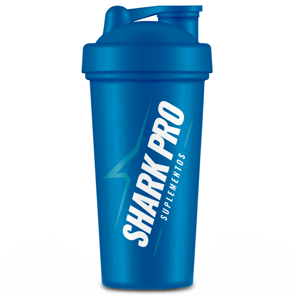 Foto de Coqueteleira 600ml Shark Pro - Azul