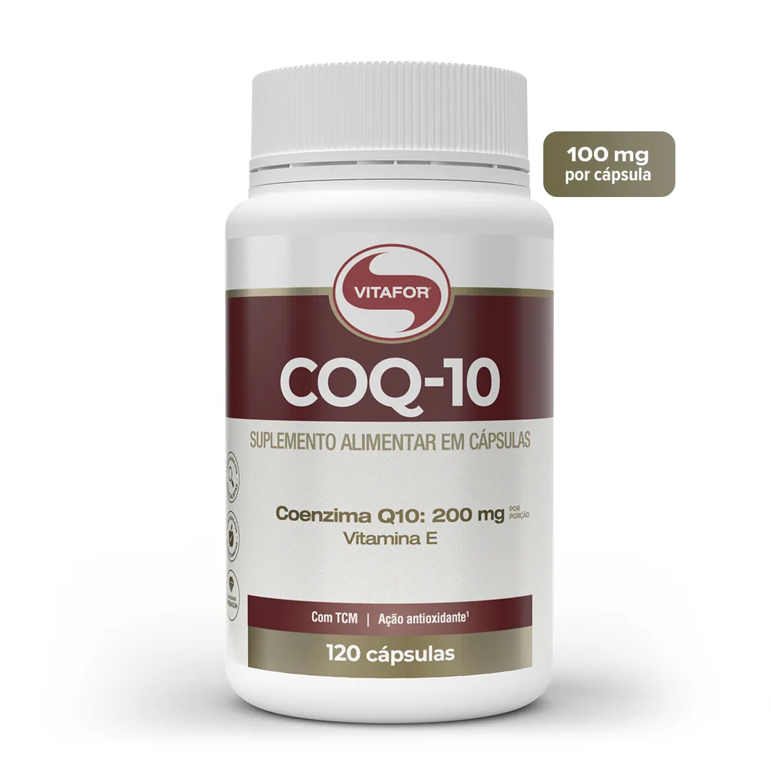 Coenzima Q10 500mg Vitafor - 120 Capsulas
