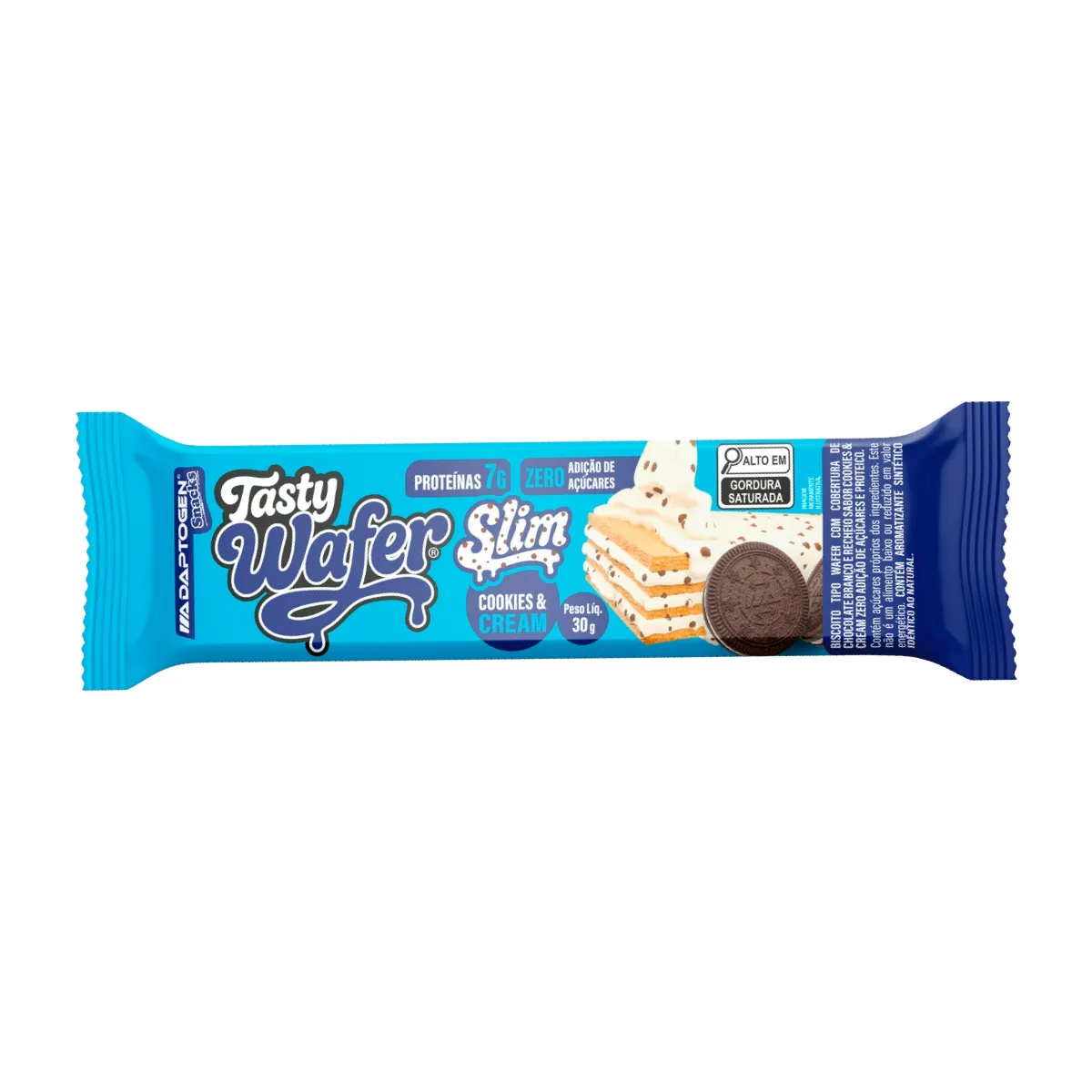 Tasty Wafer Slim 30g Cookies Cream Adaptogen