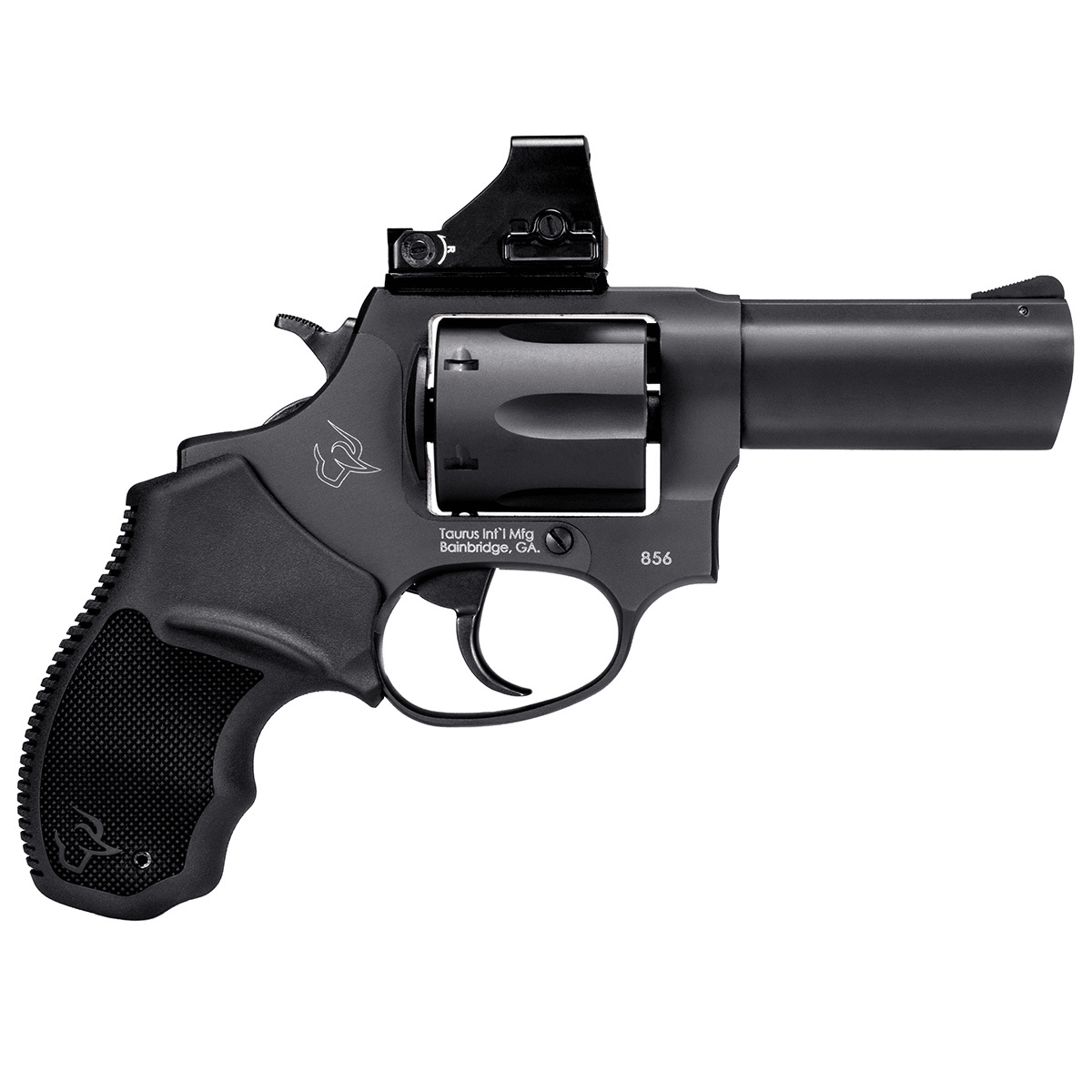 REVOLVER TAURUS RT 856 TORO, CAL. .38 SPL, 6 TIROS, 76 MM (3 POL), OXIDADO FOSCO