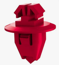 GRAMPO MOLDURA PARALAMA TOYOTA HILUX SW4 2011/2015 VERMELHO