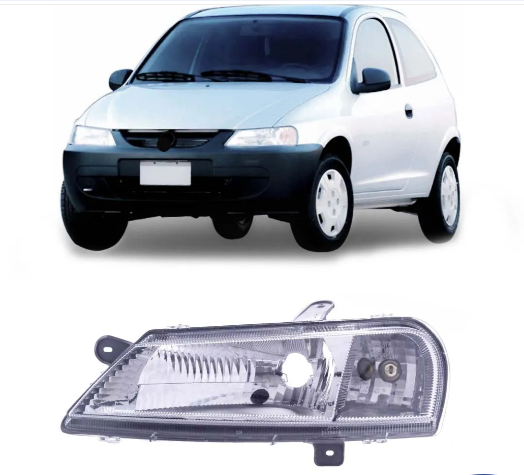 Farol Principal Chevrolet Celta 2000-2006 Lado Direito