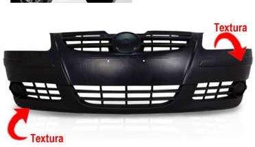 PARACHOQUE DIANT GOL G4 PRETO TEXTURIZADO S/FURO