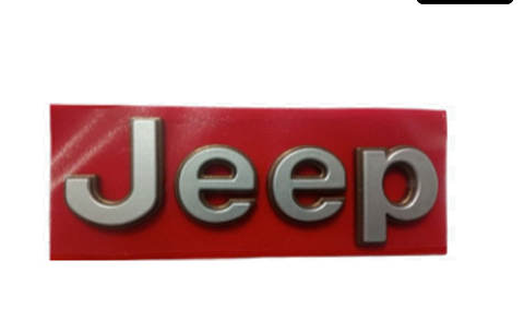 EMBLEMA GRADE JEEP COMMANDER 22/ PRATA/DOURADO