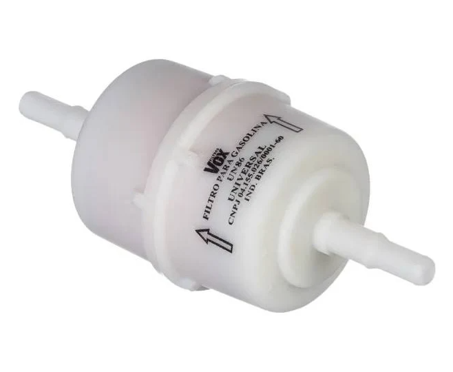 FILTRO COMBUSTÍVEL GASOLINA UNIVERSAL PEQUENO 6/8MM