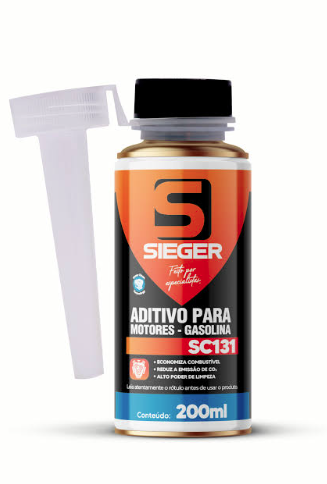 ADITIVO COMBUSTÍVEL GASOLINA SIEGER SC131 200ML