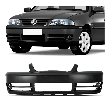 PARACHOQUE DIANT GOL G3 03/05 PRETO LISO
