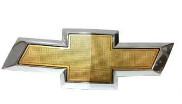 EMBLEMA GRADE CHEVROLET ONIX PRISMA 2017/2019 DOURADO