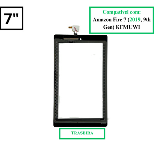 Touch Tablet Amazon Fire 7 2019 9gen M8s26g Kfmuwi