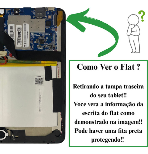 Touch Para Tablet Multilaser M8 4g Nb365 Flat 45vias Preto Pg 0800-205 X