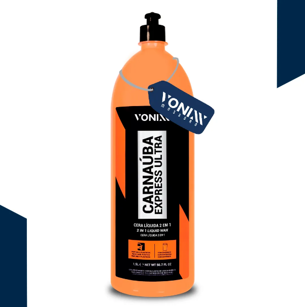 Cera Liquida Carnauba Express Ultra 1,5L Vonixx