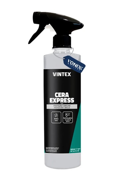Cera Express Spray Protecao Brilho 500ml Vintex