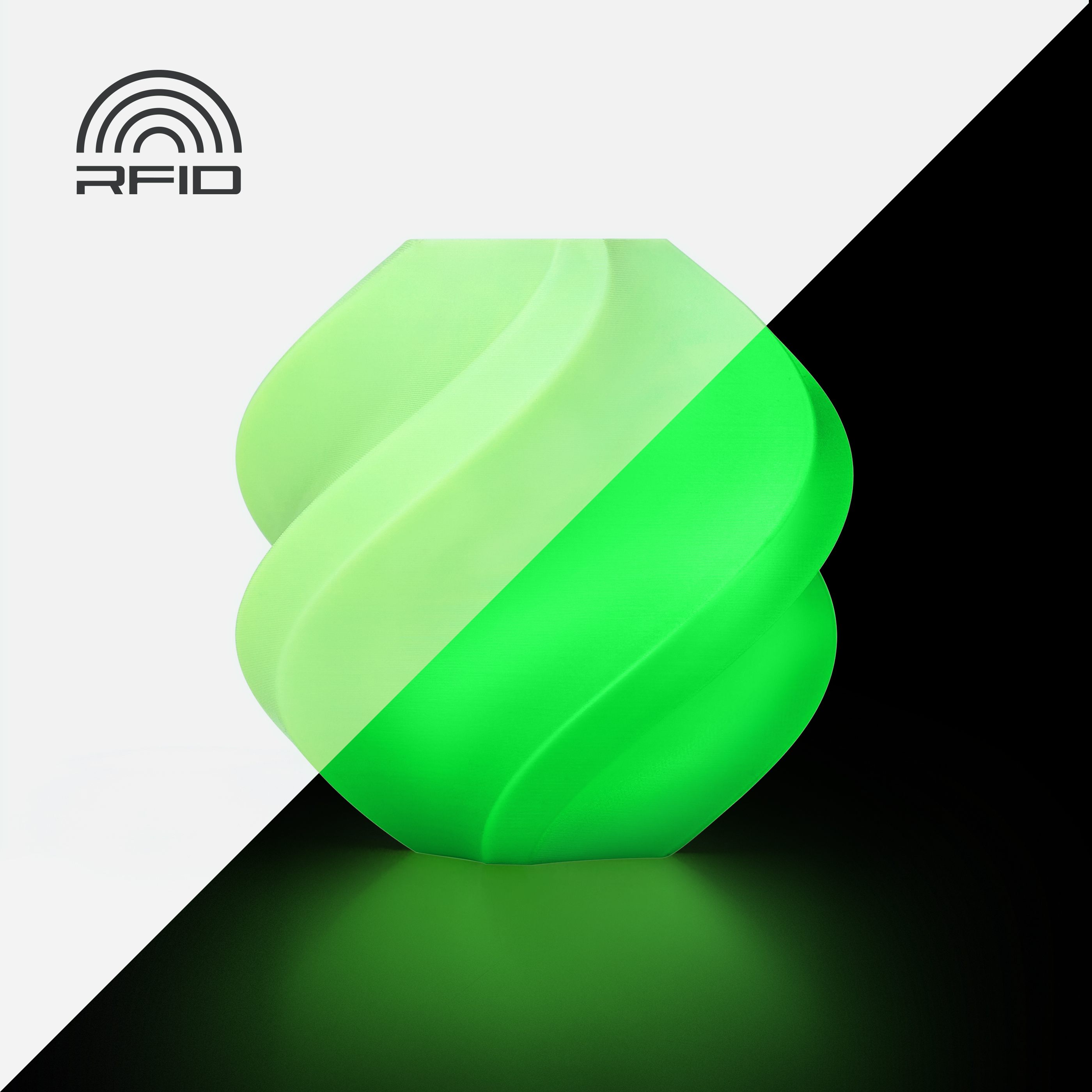 BambuLab - PLA GLOW  - Green