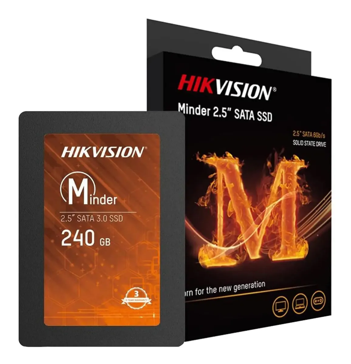SSD HIKVISION 240GB SATA MINDER