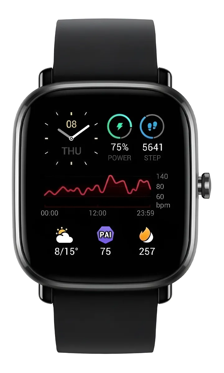 SMARTWATCH AMAZFIT GTS 2 MINI PRETO
