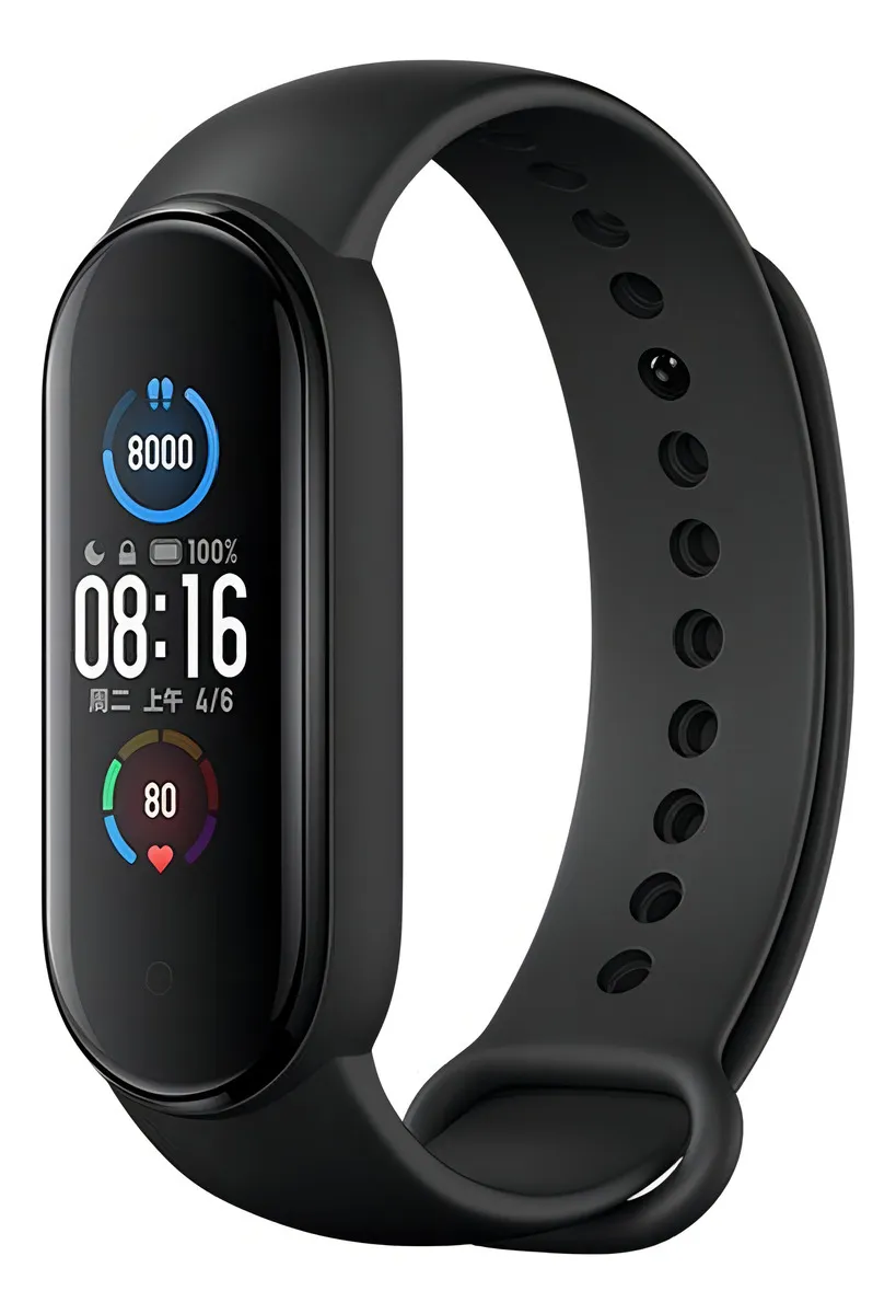 SMARTWATCH XIAOMI MI BAND 5 PRETO