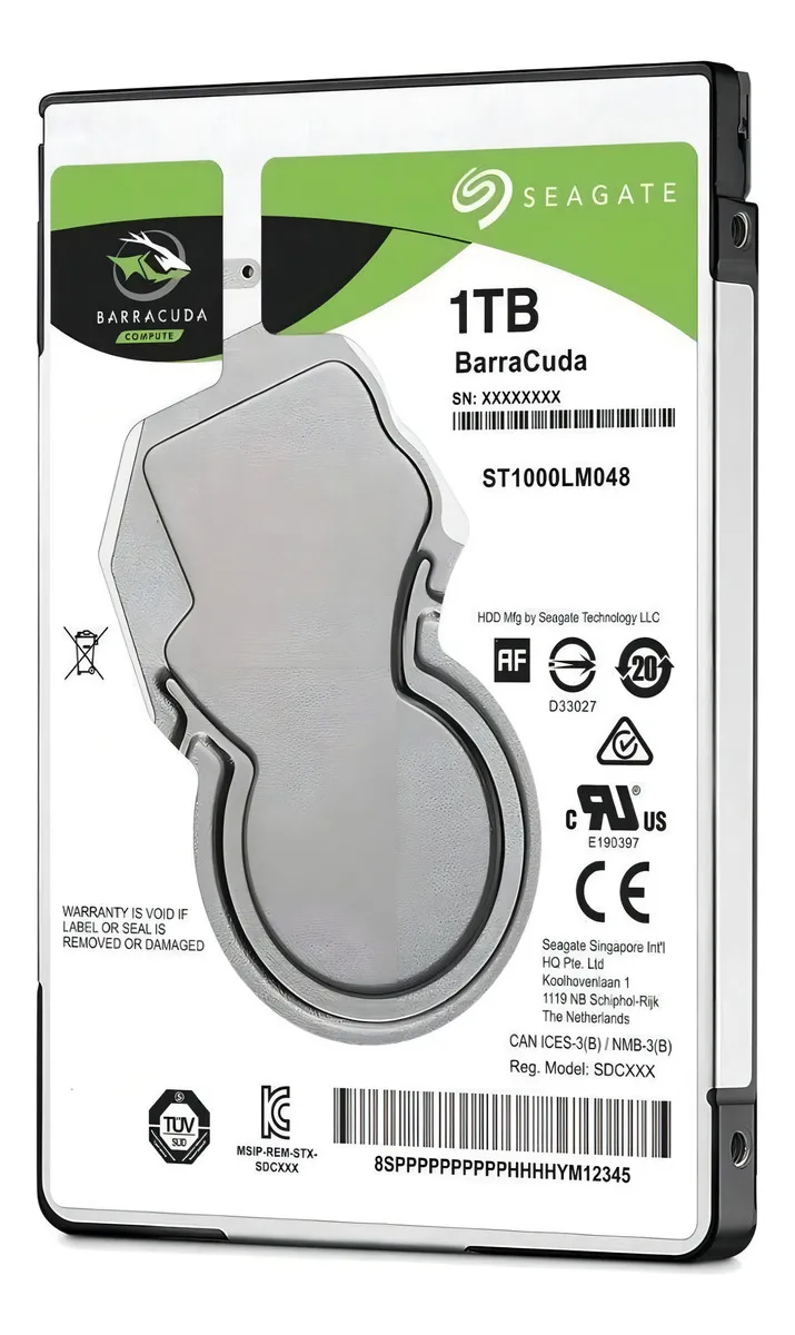HD SEAGATE BARRACUDA NOTEBOOK 1TB ST1000LM048