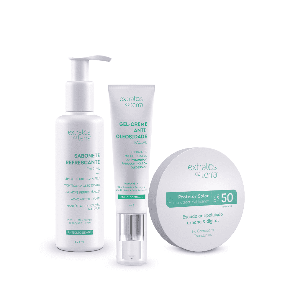 Kit Tratamento Antioleosidade