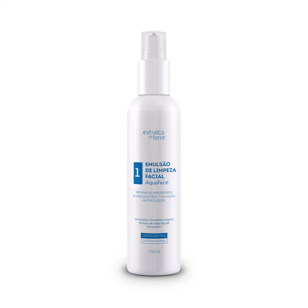 Aquaface Emulsão De Limpeza Facial 200 ml